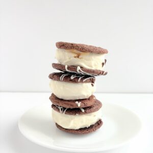 Brownie Sundae "Double Drizzle" Ice Cream Sandwich